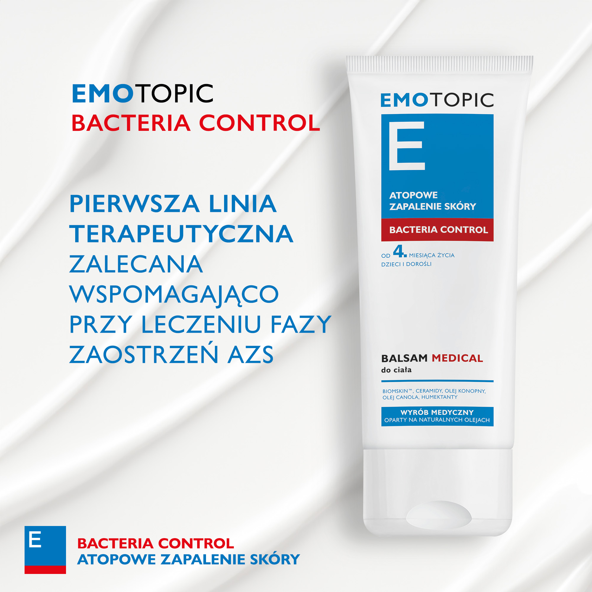 Emotopic Bacteria Control balsam Medical do ciała 200 ml