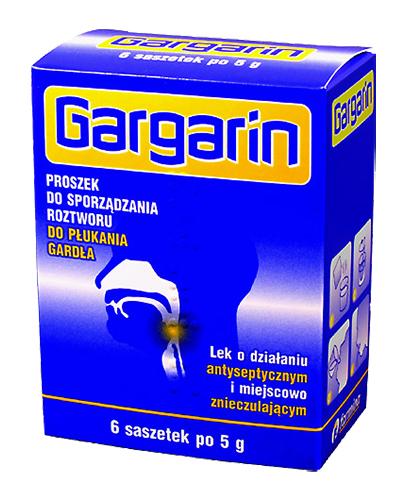 Gargarin proszek do sporządzania roztworu do płukania gardła 30 g zdjęcie