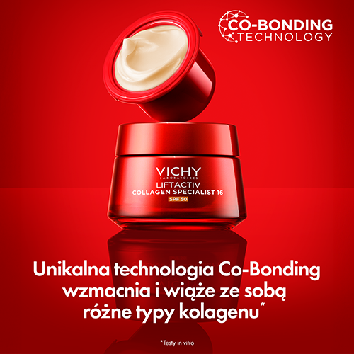 Vichy, Liftactiv Collagen Specialist 16, krem przeciwzmarszczkowy z SPF 50, wkład uzupełniający, 50 ml