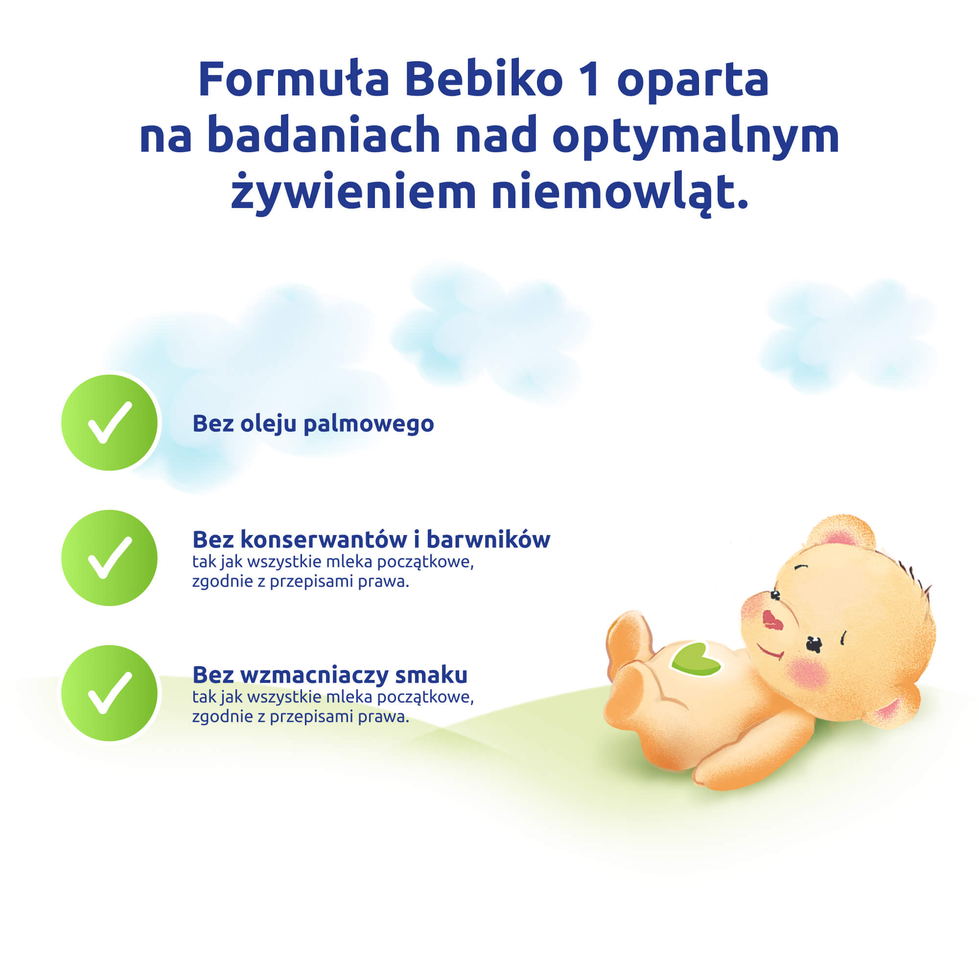 Bebiko 1 Nutriflor Expert, mleko początkowe dla niemowląt od urodzenia, 550 g