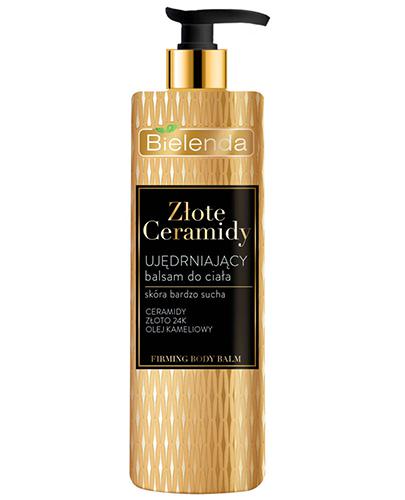 Bielenda Złote Ceramidy Balsam do ciała ujędrniający, 400 ml cena, opinie, skład zdjęcie