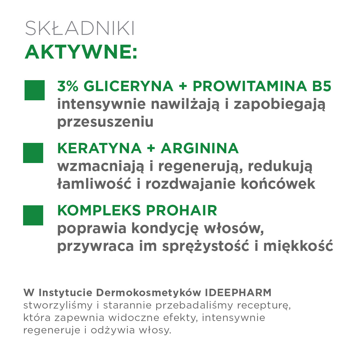 Idee Derm, szampon regenerujący, 300 ml