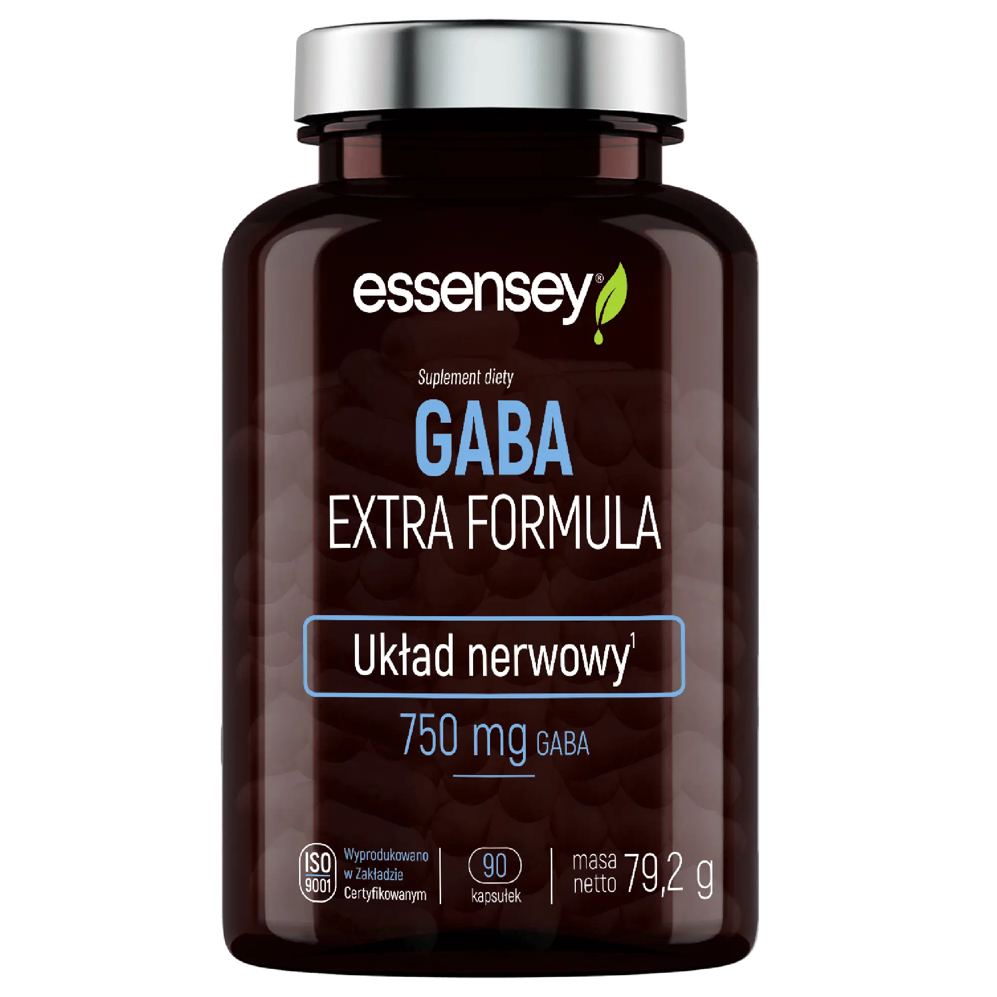 Essensey, Gaba Extra Formula, kapsułki, 90 sztuk zdjęcie