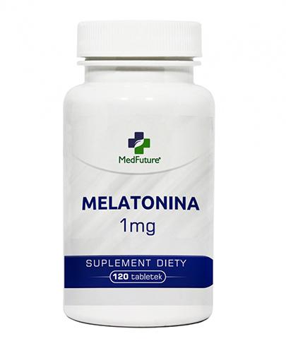MedFuture Melatonina 1 mg, tabletki, 120 sztuk zdjęcie