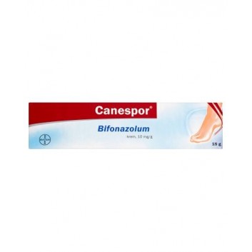 Canespor 10mg/g krem przeciwgrzybiczy z bifonazolem 15 g