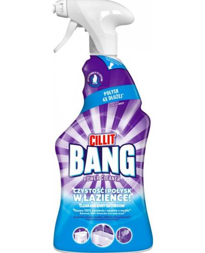 Cillit Bang Power Cleaner Czystość i Połysk w Łazience Spray, 750 ml zdjęcie