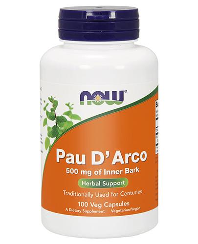 NOW FOODS Pau D'Arco 500 mg - 100 kaps. zdjęcie