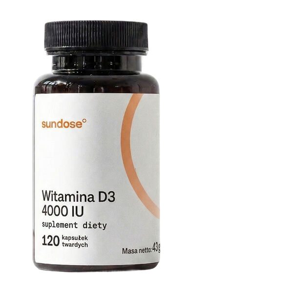 Sundose Witamina D3 4000 IU, 120 sztuk zdjęcie