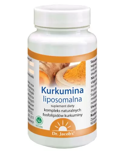 Dr Jacobs Kurkumina liposomalna 60 kapsułek zdjęcie