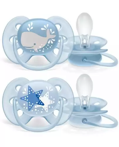 Avent Philips Ultra Soft smoczek ortodontyczny 6-18m 2 sztuki [SCF223/03] zdjęcie