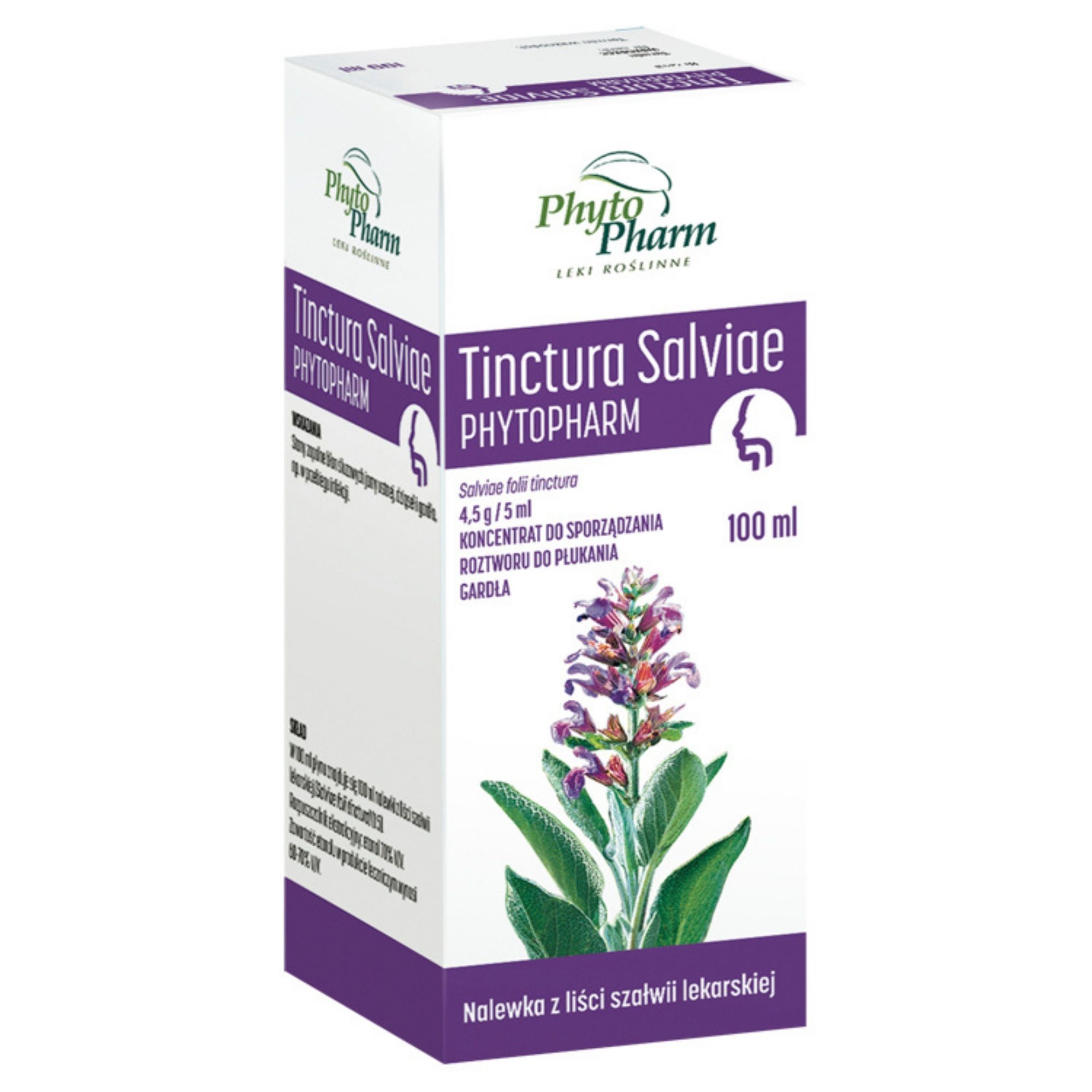 Phytopharm Tinctura Salviae, 100 ml zdjęcie