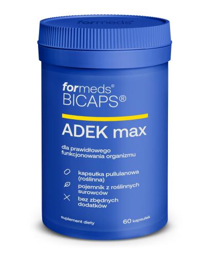 ForMeds BICAPS ADEK max, kapsułki, 60 sztuk zdjęcie