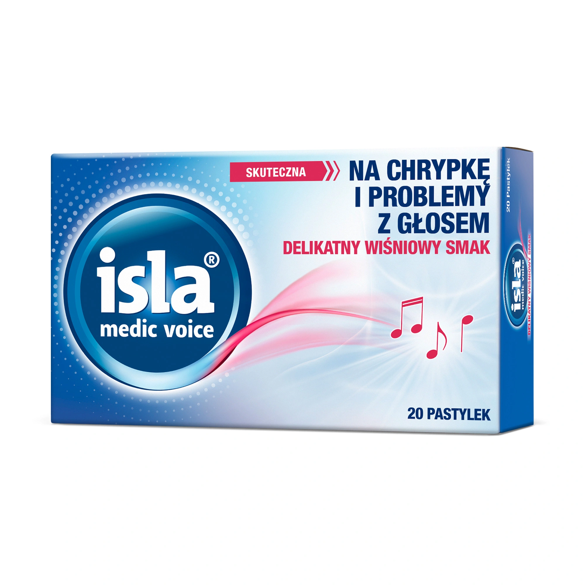 Isla Medic Voice 20 pastylek do ssania zdjęcie