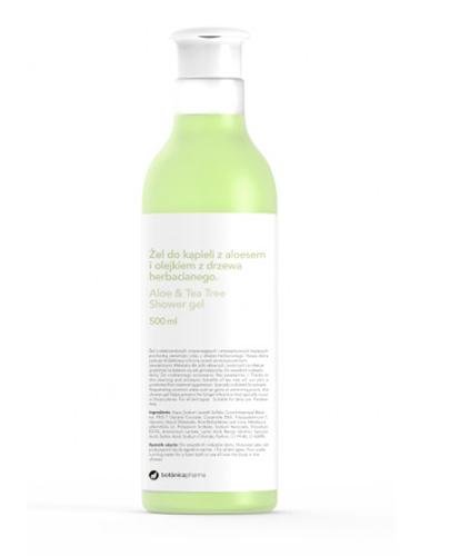 BOTANICAPHARMA Żel do kąpieli z aloesem i olejkiem z drzewa herbacianego - 500 ml zdjęcie