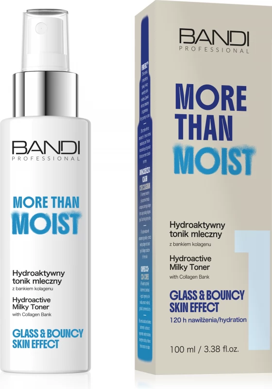 BANDI More than moist Hydroaktywny tonik mleczny z bankiem kolagenu, 100 ml zdjęcie