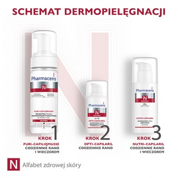PHARMACERIS N OPTI CAPILARIL Intensywny krem redukujący cienie i worki pod oczami, 15 ml