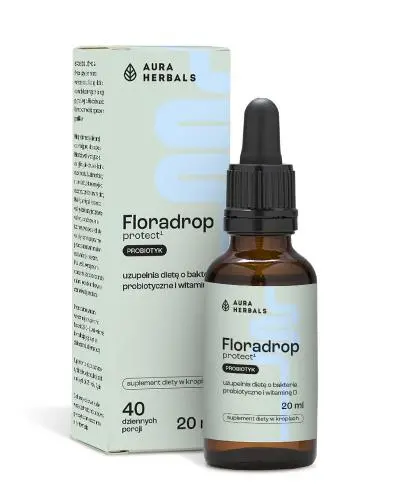 Aura Herbals, Floradrop Protect Probiotyk, krople doustne, 20 ml zdjęcie