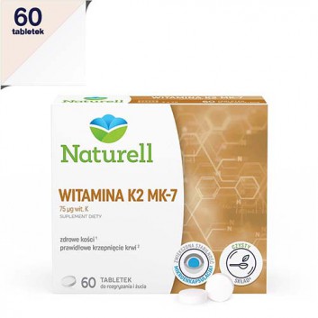 Naturell Witamina K2 MK-7 60 tabletek