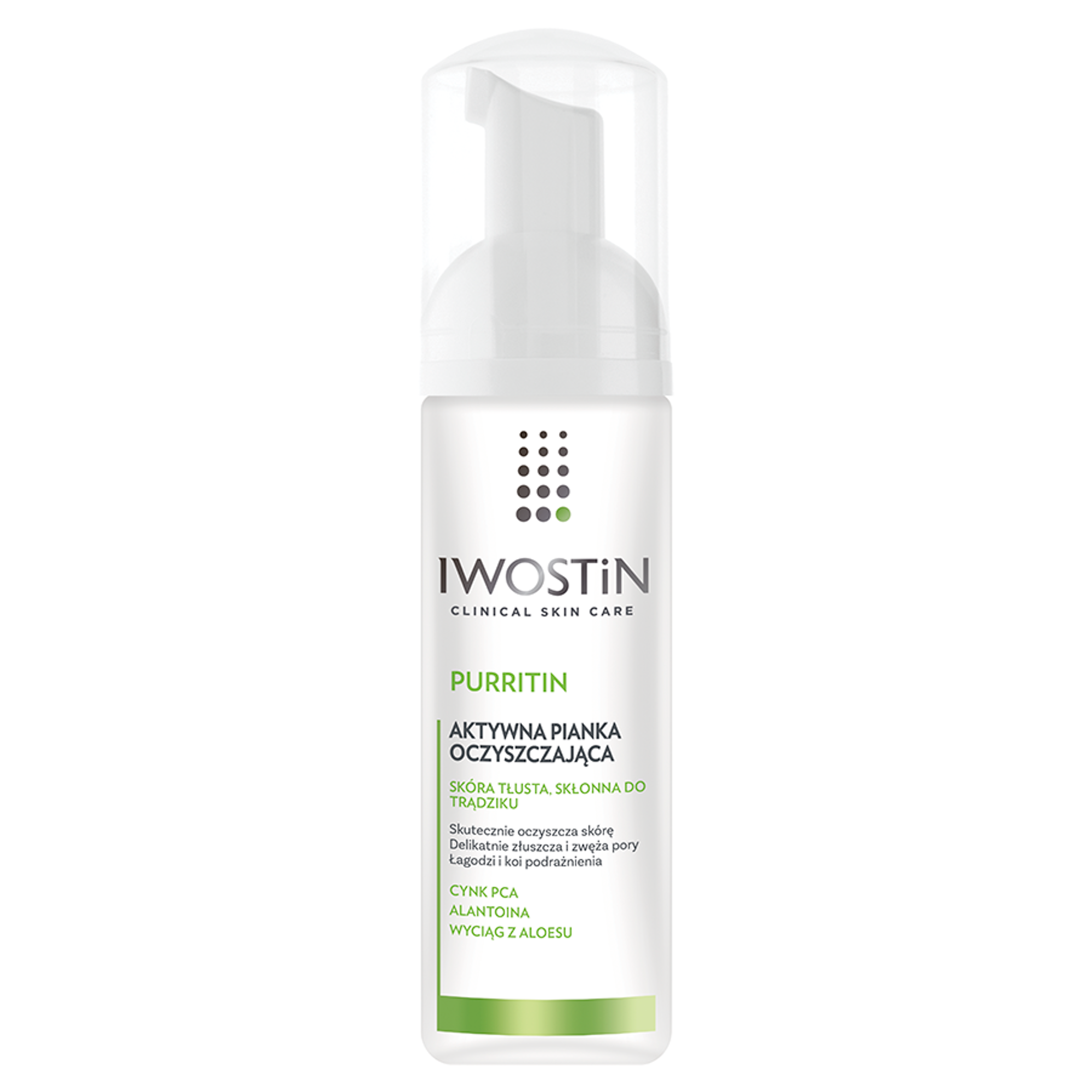 IWOSTIN PURRITIN Pianka oczyszczająca, 165 ml zdjęcie