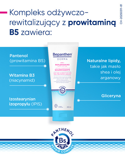 Bepanthen Derma, głęboko odżywczy balsam do ciała, 200 ml
