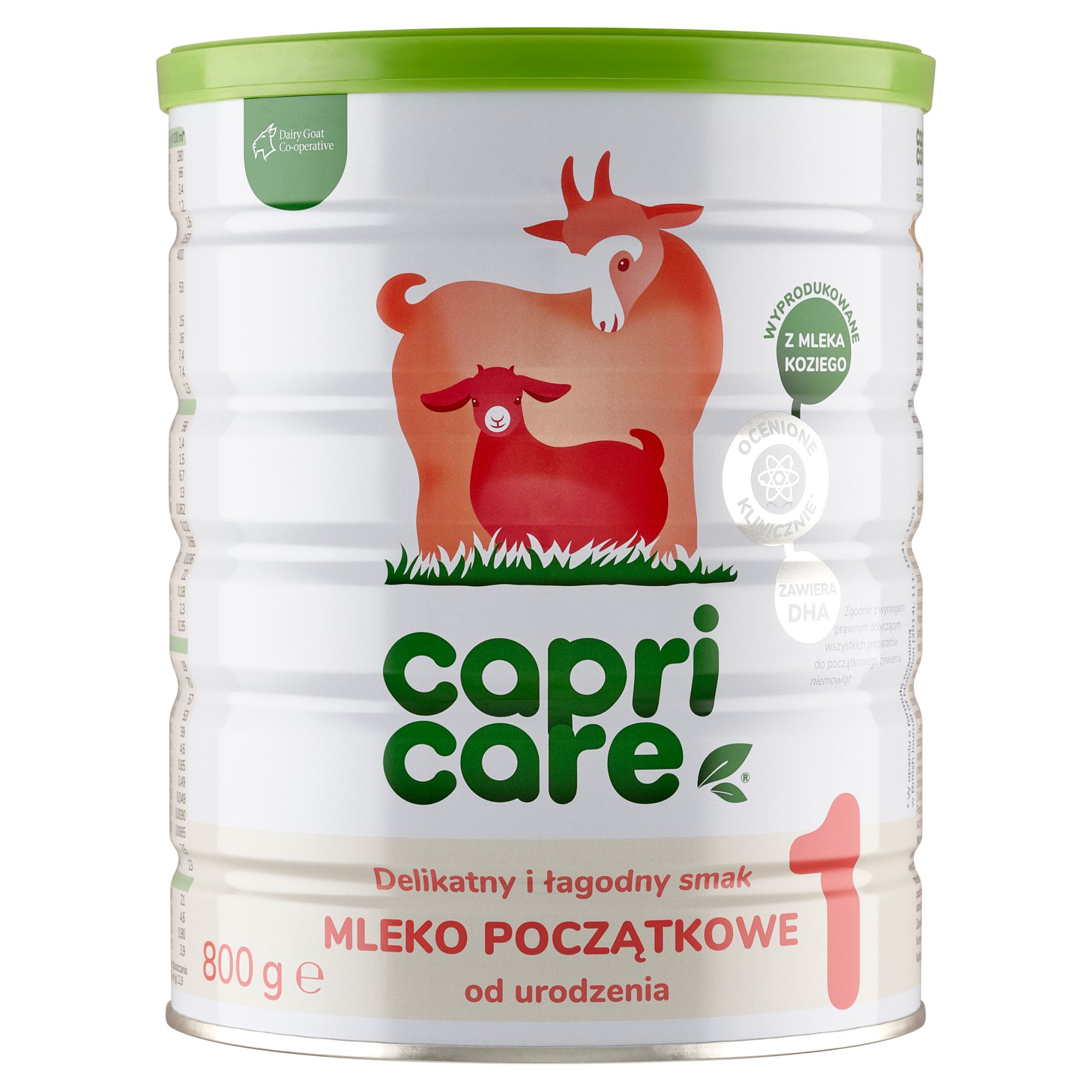 CapriCare 1 mleko początkowe od urodzenia oparte na mleku kozim 800 g zdjęcie