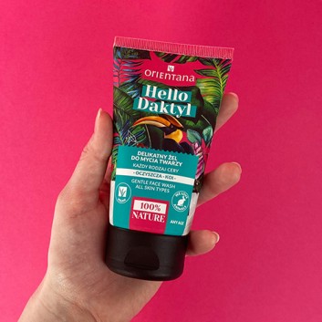 ORIENTANA Hello Daktyl Delikatny Żel do mycia twarzy, 125 ml