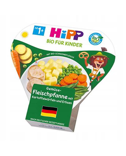 HiPP Jarzynki z ziemniaczkami i delikatnym schabem BIO, 250 g, cena, opinie, skład zdjęcie
