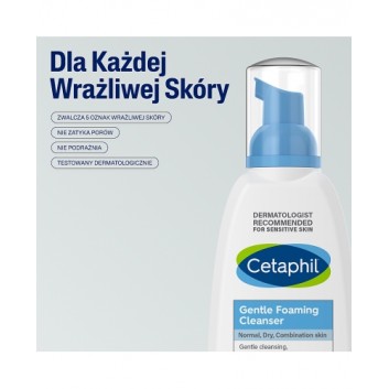 Cetaphil Lekka Pianka do mycia 236 ml