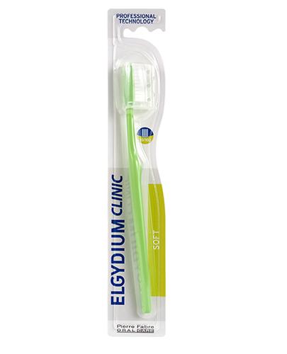 ELGYDIUM CLINIC 20/100 Miękka szczoteczka do zębów 1 sztuka zdjęcie
