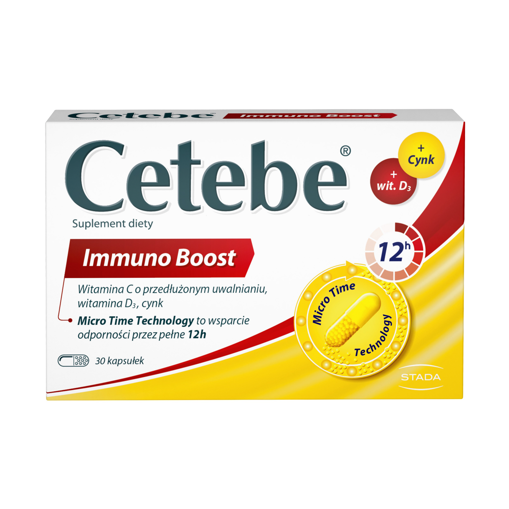 Cetebe Immuno Boost 30 kapsułek zdjęcie