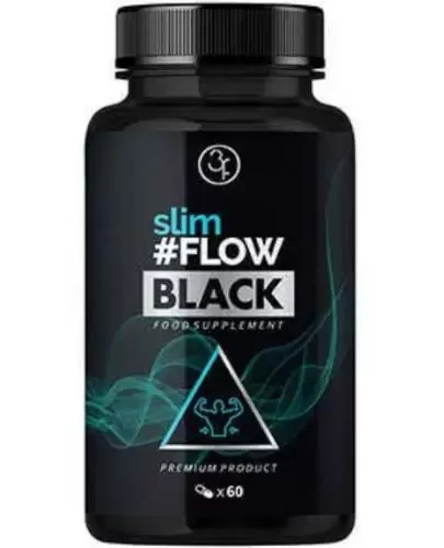 SlimFLOW Black 60 kapsułek zdjęcie