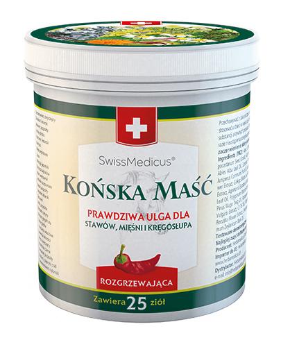 SwissMedicus Końska Maść rozgrzewająca - 250 ml - cena, opinie, stosowanie zdjęcie