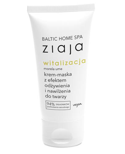 Ziaja Baltic Home Spa Witalizacja Krem - Maska z efektem odżywienia i nawilżenia do twarzy, 50 ml, cena, opinie, stosowanie zdjęcie