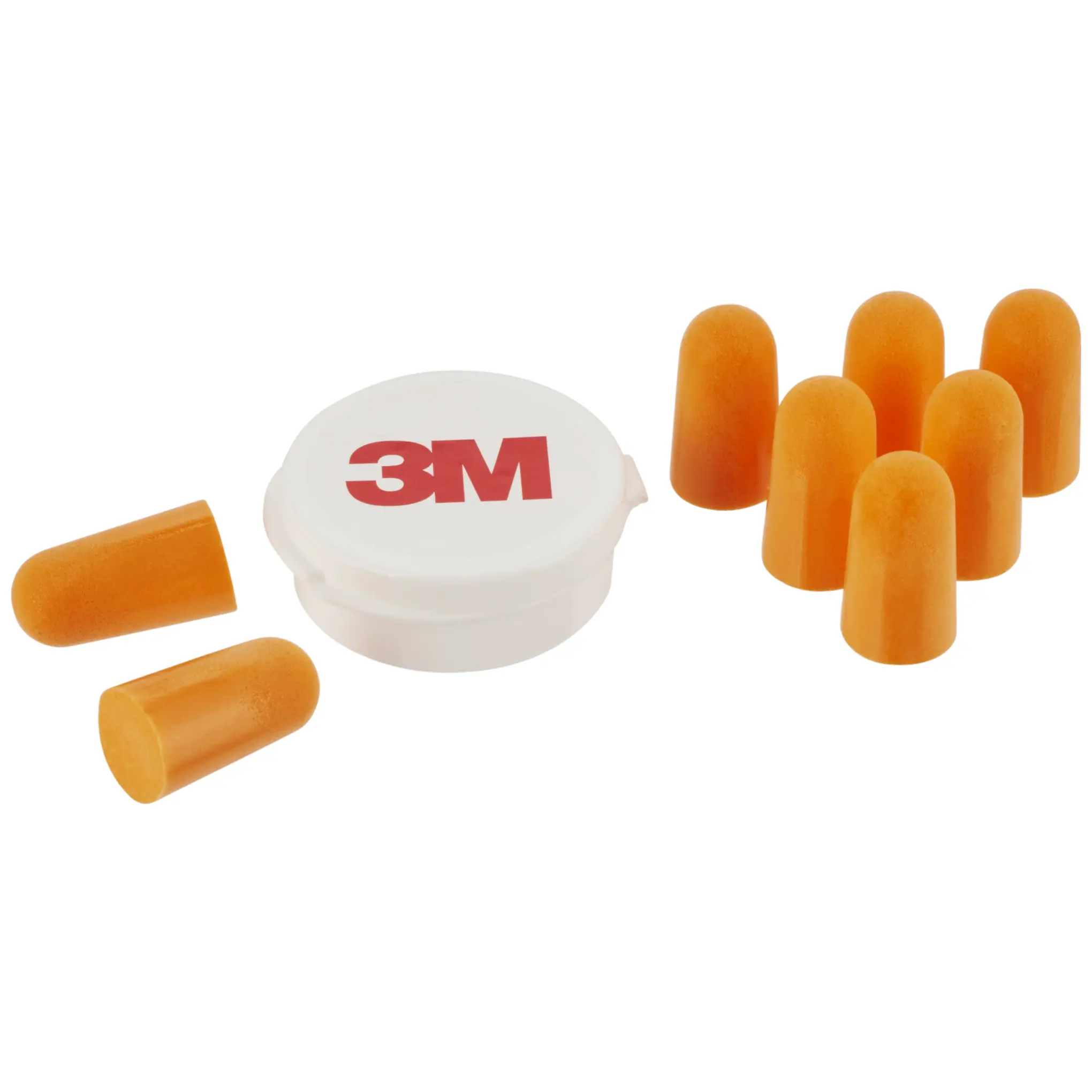Wkładki przeciwhałasowe do uszu, jednorazowe, 3M EARPLUGS, 4 pary