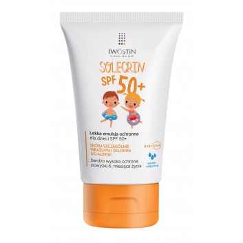 Iwostin Solecrin lekka emulsja ochronna dla dzieci SPF 50+ 100 ml