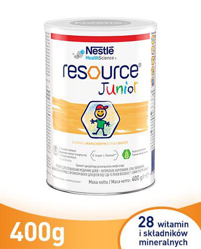 Resource Junior proszek, smak waniliowy, 400 g zdjęcie
