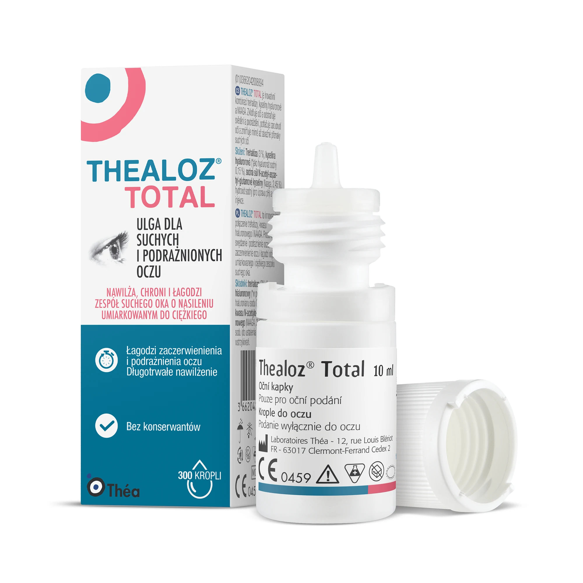 Thealoz Total, krople do oczu, 10 ml zdjęcie