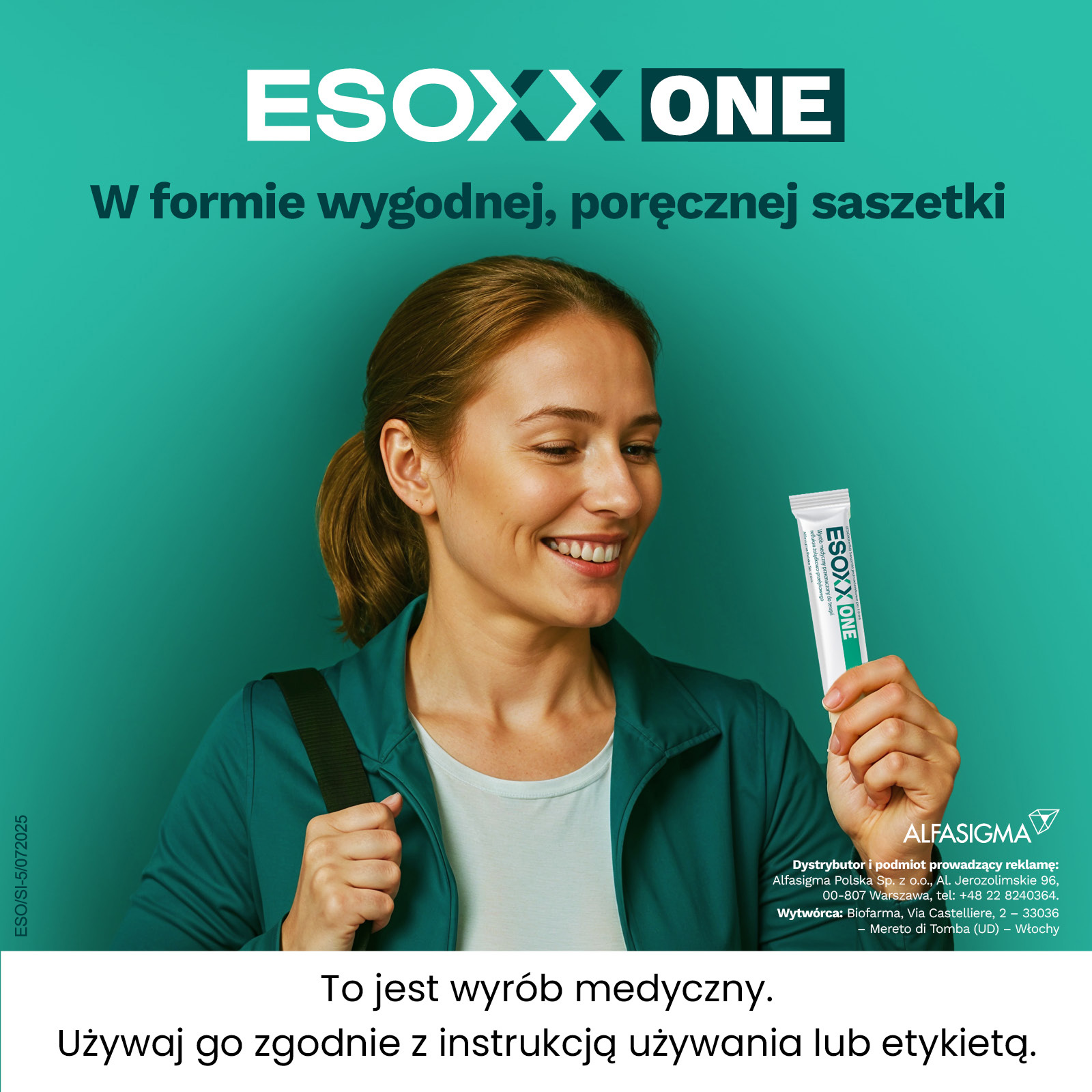 Esoxx One, saszetki 10 ml, 20 sztuk
