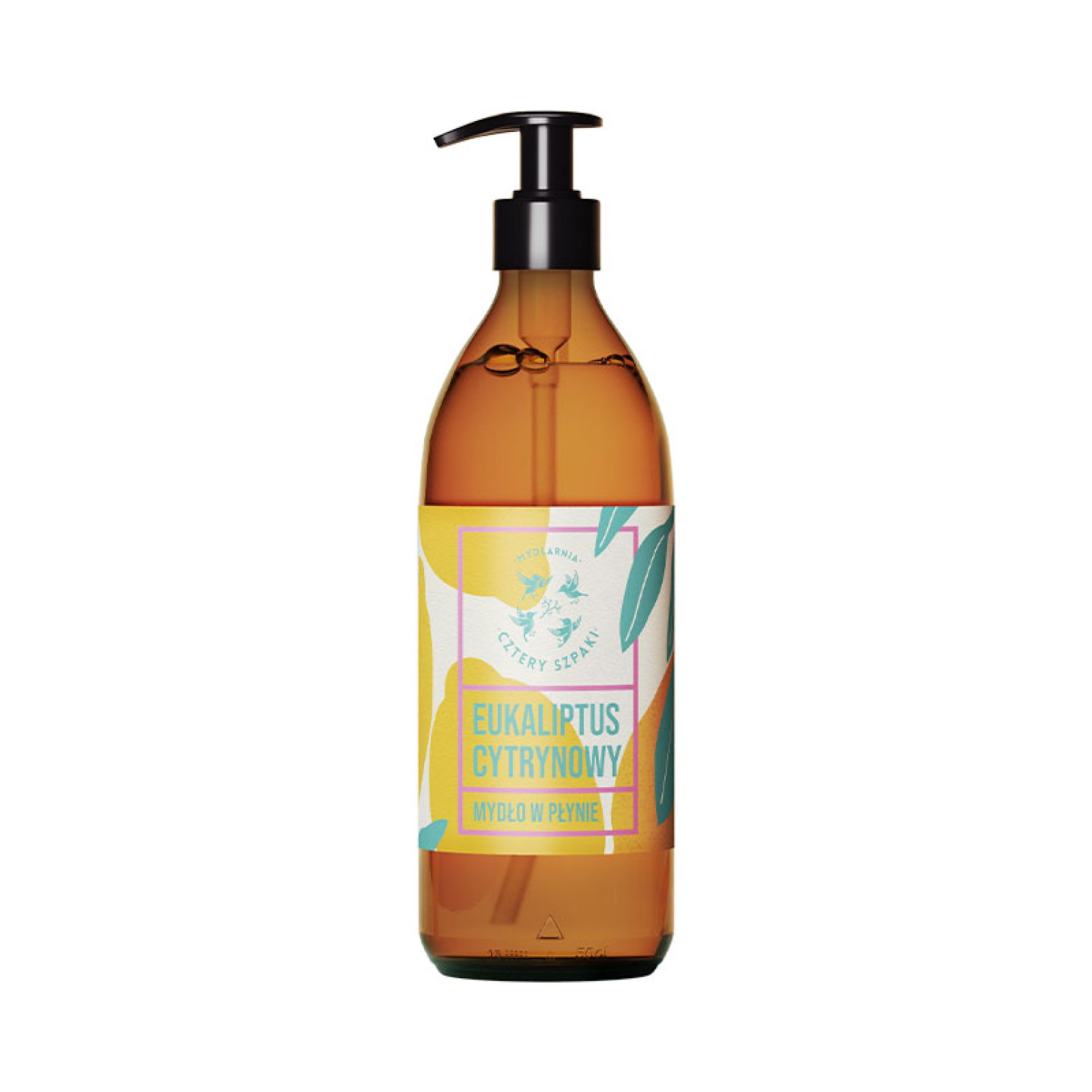 Mydlarnia Cztery Szpaki Mydło w płynie Eukaliptus Cytrynowy, 500 ml zdjęcie