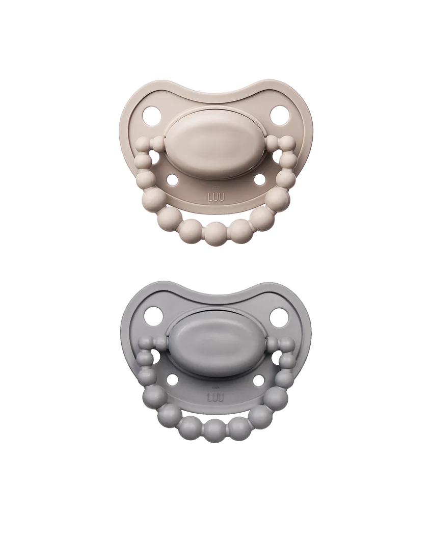 LUU Kids Zestaw Smoczków Sand Storm i Lovely Gray 6m+, 1 sztuka zdjęcie