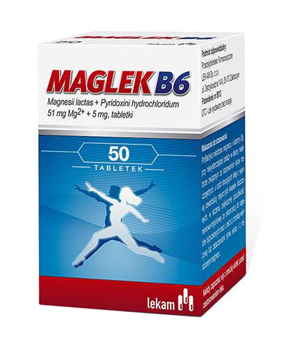 Maglek B6, tabletki, 50 sztuk zdjęcie
