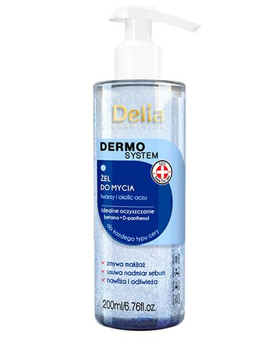 Delia Dermo System Żel do Mycia Twarzy i Okolic Oczu - 200 ml zdjęcie