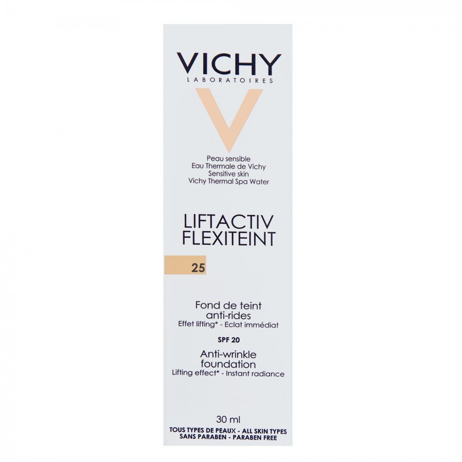 Vichy Liftactiv Flexiteint, podkład wygładzający zmarszczki, 25 Nude, 30 ml