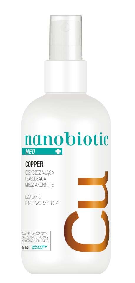 Nanobiotic Med Copper oczyszczająca i łagodząca miedź spray 150 ml zdjęcie