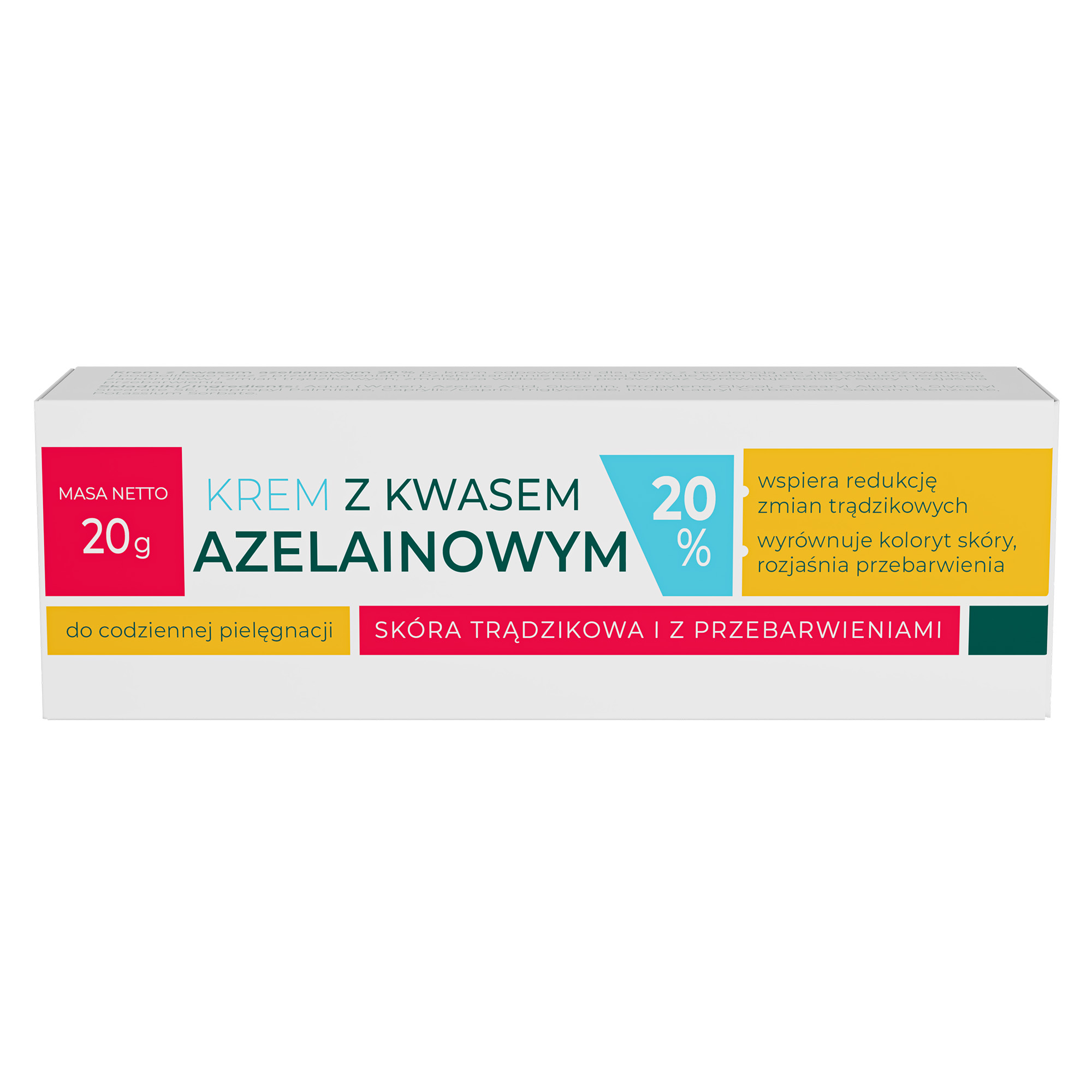 Krem z kwasem azelainowym 20%, 20 g