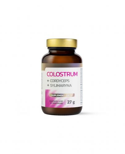 Colostrum Cordyceps + Sylimaryna, 60 kapsułek zdjęcie