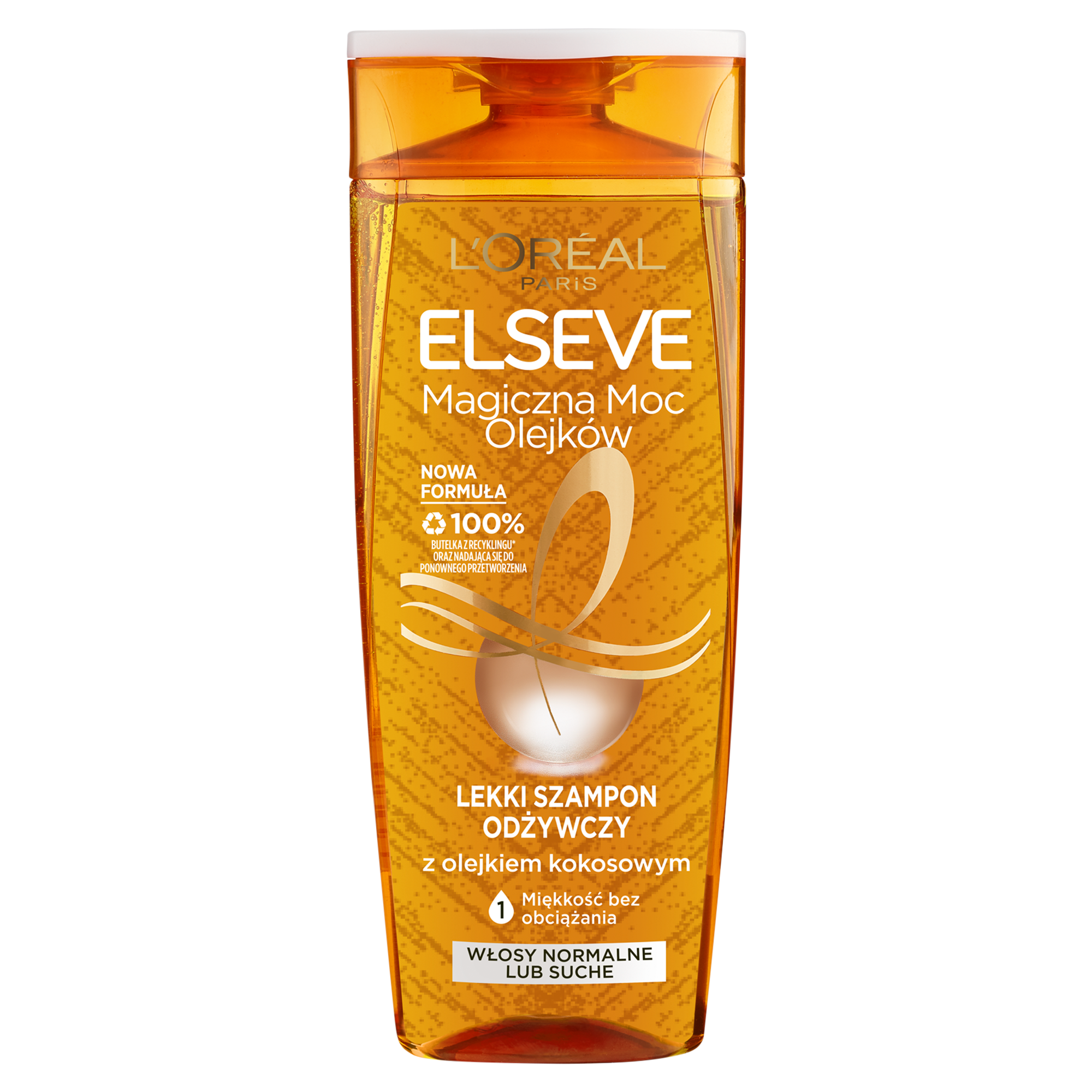 L'oreal Paris Elseve Magiczna Moc Olejków Lekki  szampon odżywczy włosy normalne lub suche,  400 ml  zdjęcie