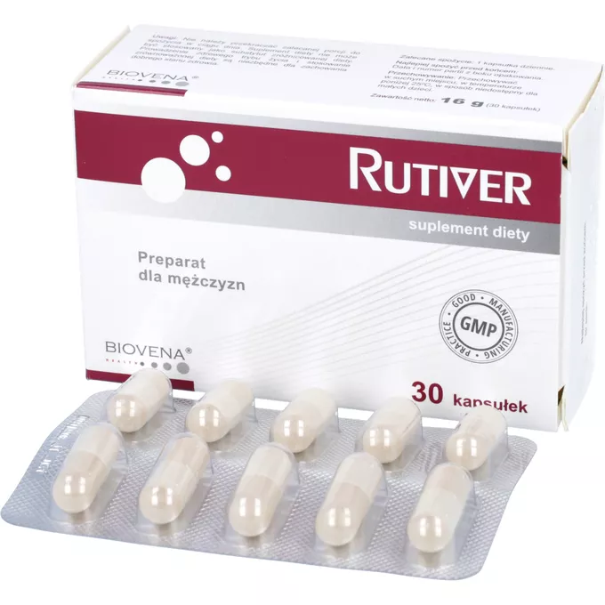 Biovena Rutiver kapsułki, 30 sztuk zdjęcie