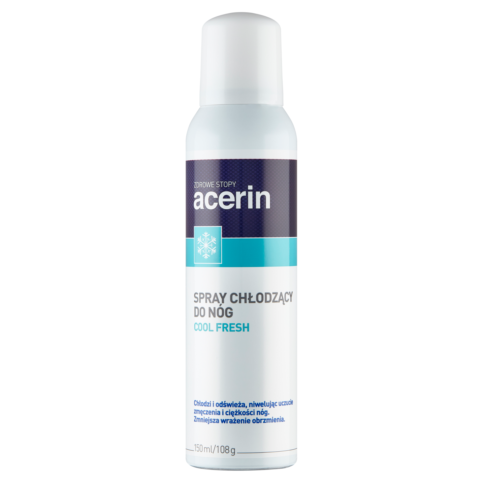 ACERIN COOL FRESH Chłodzący spray na opuchnięte, zmęczone nogi - 150 ml zdjęcie