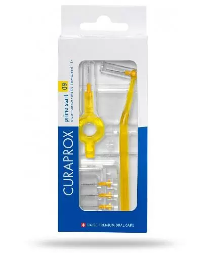 Curaprox CPS 09 Prime Start szczoteczki międzyzębowe 5 sztuk + uchwyt UHS 470 + uchwyt UHS 409 zdjęcie
